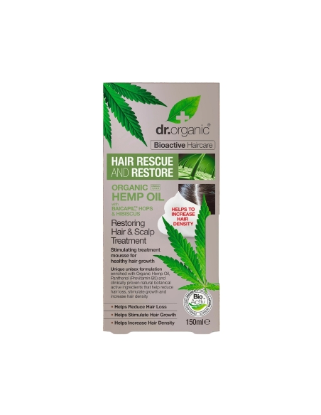 Dr. Organic Hemp Oil Mousse Reparadora 150ml
