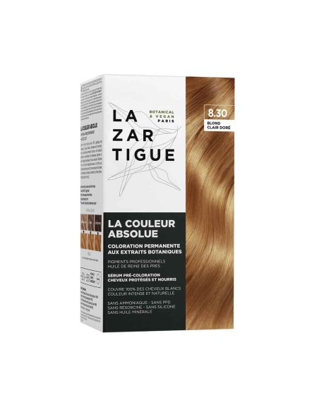Lazartigue La Couleur Absolue Coloração Permanente 8.30 Louro Claro Dourado