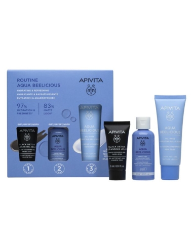 Apivita Pack Routine Aque Beelicious Teinté