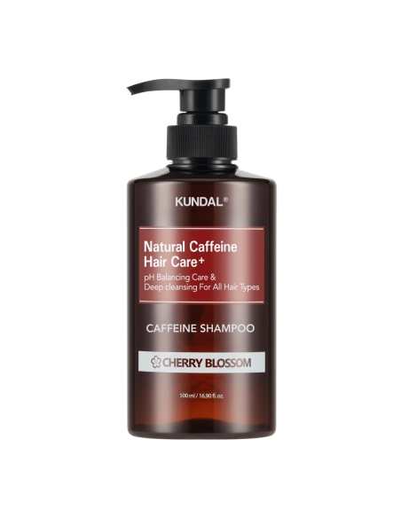 Kundal Natural Caffeine Hair Care Shampoo Cherry Blossom 500ml
