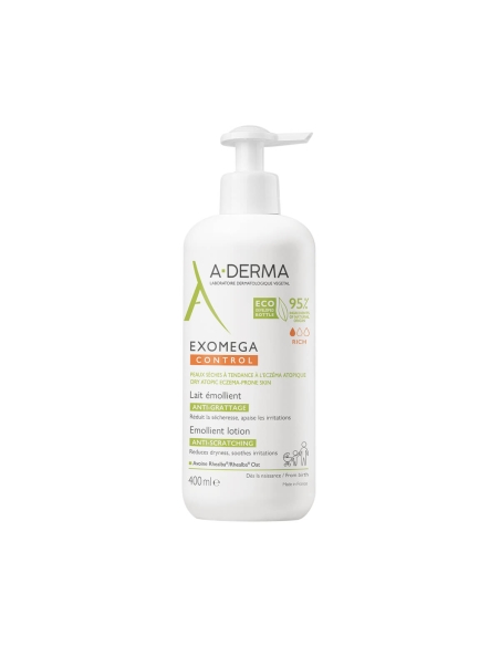 A-Derma Exomega Control Leite Emoliente 400ml