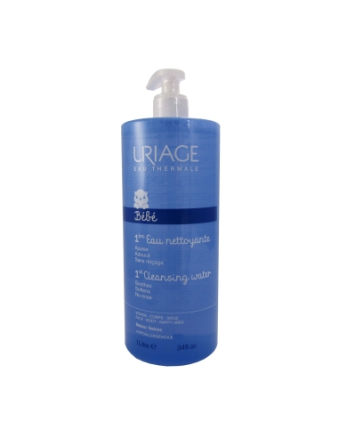 Uriage Bébé 1ere Eau Água de Limpeza Sem Enxaguamento 1000ml
