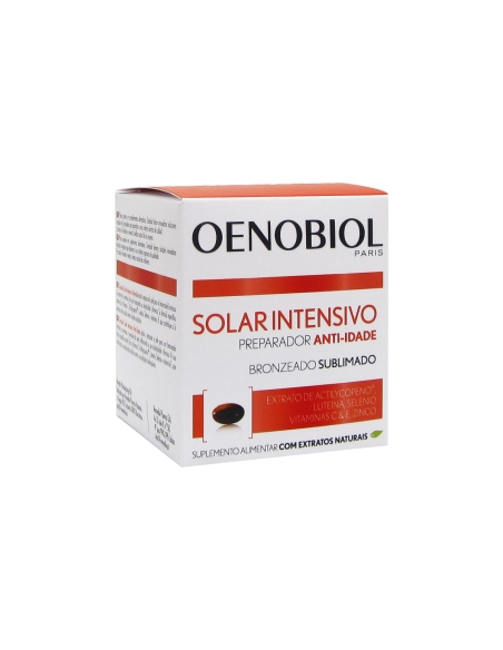 Oenobiol Anti-Idade Solar Intensivo Pele Normal 30Caps