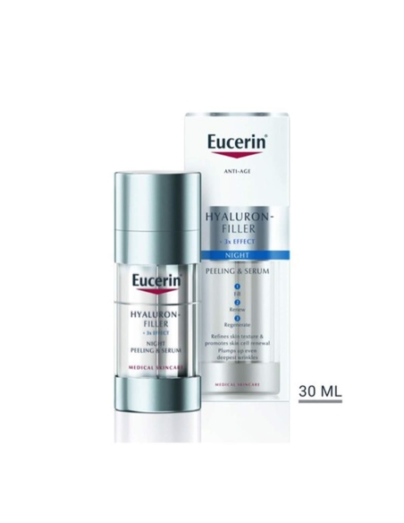 Eucerin Hyaluron-Filler Peeling Sérum Noite 30 ml