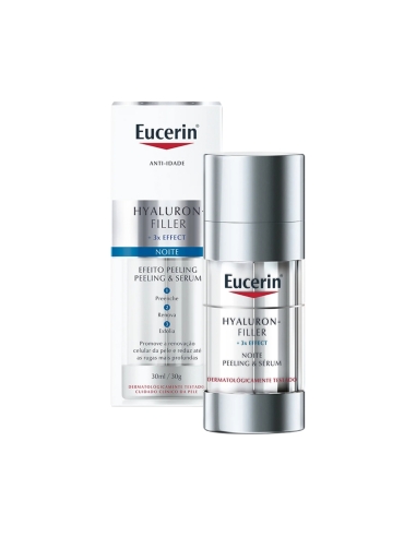 Eucerin Hyaluron-Filler Peeling Sérum Noite 30 ml