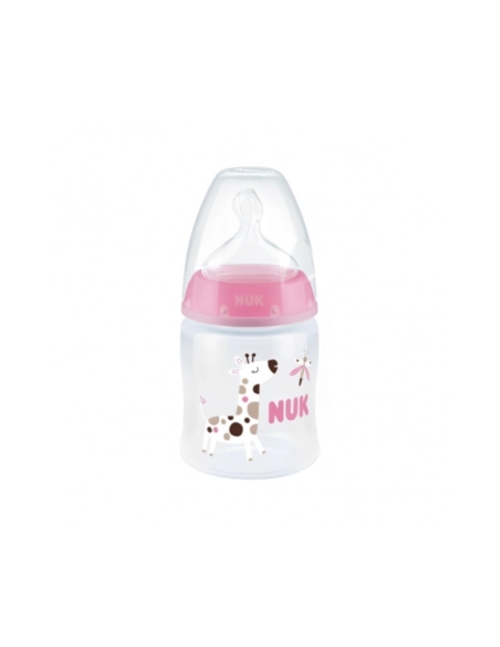 NUK First Choice Biberão Indicador Temperatura Silicone 0-6M M 150ml