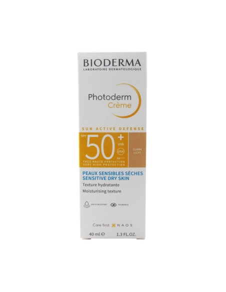 Bioderma Photoderm Creme SPF50+ Claro 40ml