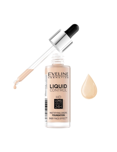 Eveline Liquid Control HD 55 Honey 32ml