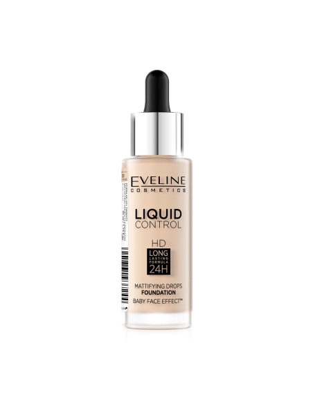 Eveline Liquid Control HD 60 Sunny Beige 32ml