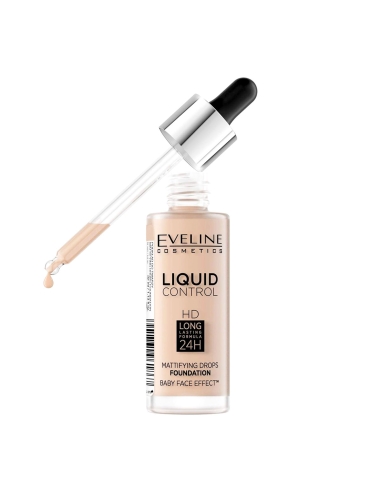 Eveline Liquid Control HD 60 Sunny Beige 32ml
