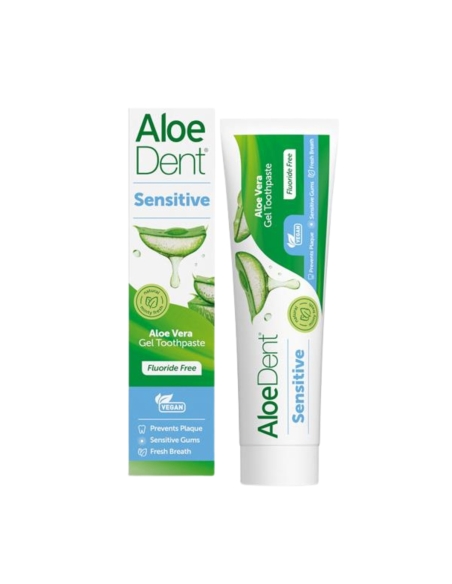 AloeDent Sensitive Pasta Dentrífica Sem Flúor 100ml