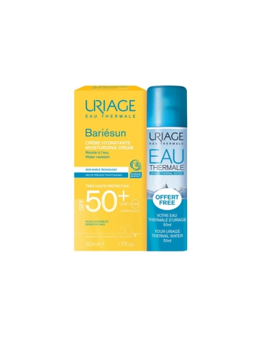 Uriage Pack Creme SPF50 e Água Termal 50ml