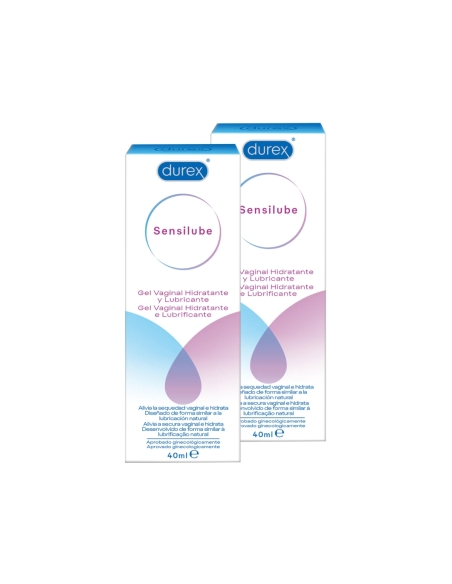 Durex Sensilube Duo Gel Vaginal Hidratante 2x40ml