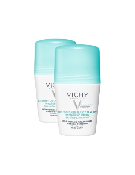 Vichy Pack Deo Roll On Transpiração Intensa 2x50ml
