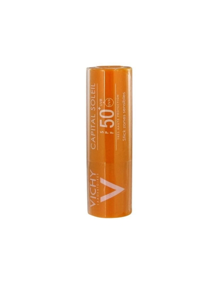 Vichy Capital Soleil Idéal Soleil Stick FPS50+ Lábios e  Zonas Sensíveis 9gr