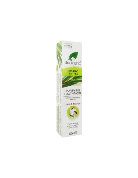Dr.Organic Melaleuca Pasta Dentífrica 100ml