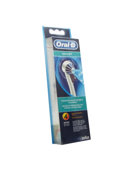 Oral B Oxyjet Cabeça de Recarga x4