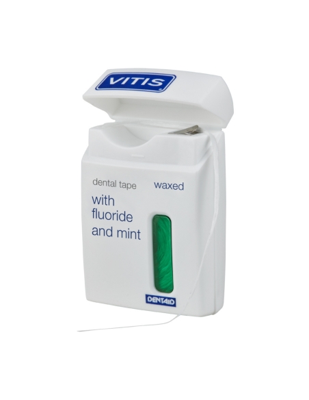 Vitis Fita Dentária Encerado Menta e Fluor 50m
