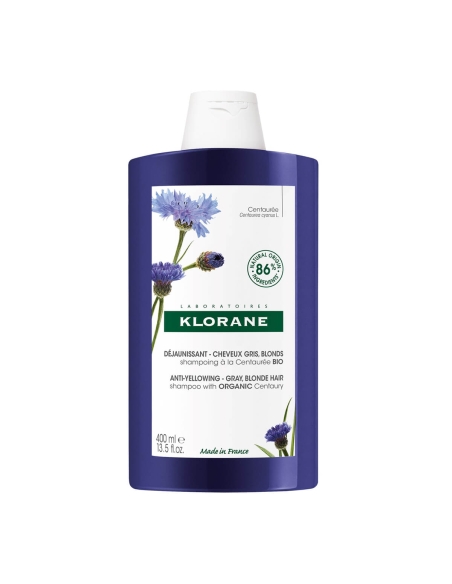 Klorane Champô Reflexos Prateados Centaurea 400ml