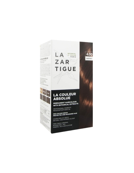 Lazartigue La Couleur Absolue Coloração Permanente 4.00 Castanho 