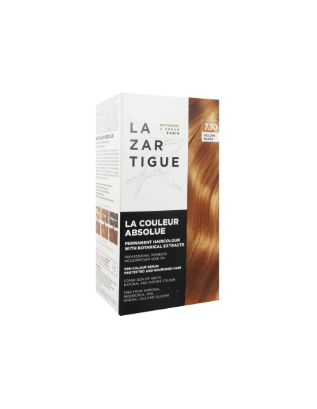Lazartigue La Couleur Absolue Coloração Permanente 7.30 Louro Dourado
