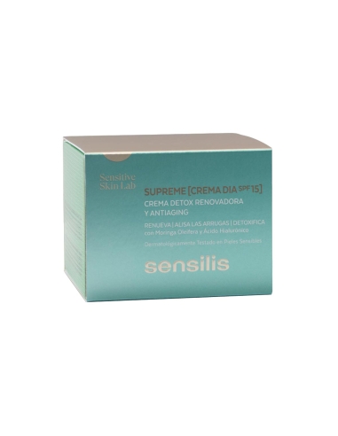 Sensilis Supreme Renewal Detox Day Cream SPF15...