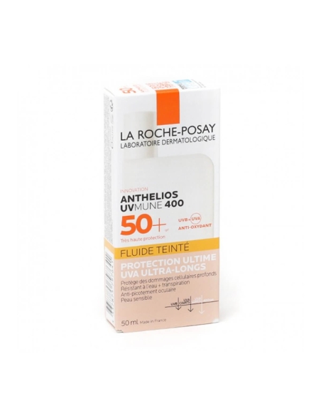 La Roche Posay Anthelios Uvmune 400 Fluido Com Cor SPF50+ 50ml