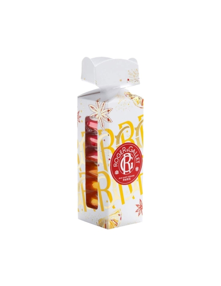 Roger Gallet Coleção Pastilhas Efervescentes de Banho Gingembre Rouge e Bois D Orange