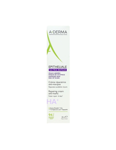 A-Derma Epitheliale Ultra Repair Creme Reparador Antimarcas 40ml