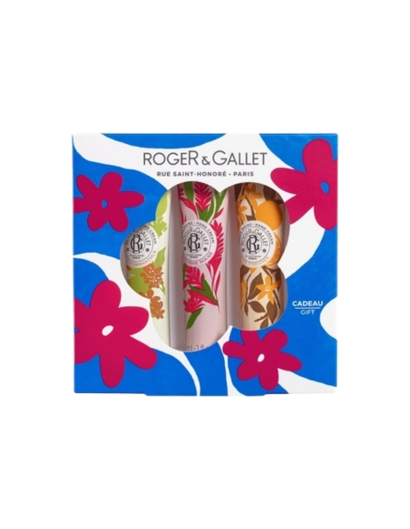 Roger Gallet Pack Fleur D Osmanthus and Gingembre Rouge and Bois D'Orange Creme Maos 30ml