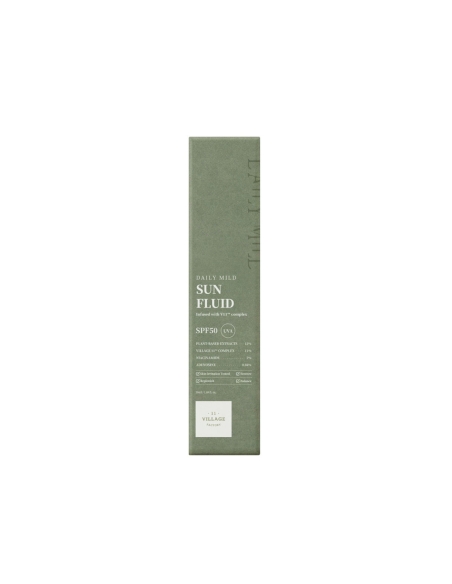 Village 11 Factory Daily Mild Sun Fluid SPF50 50ml