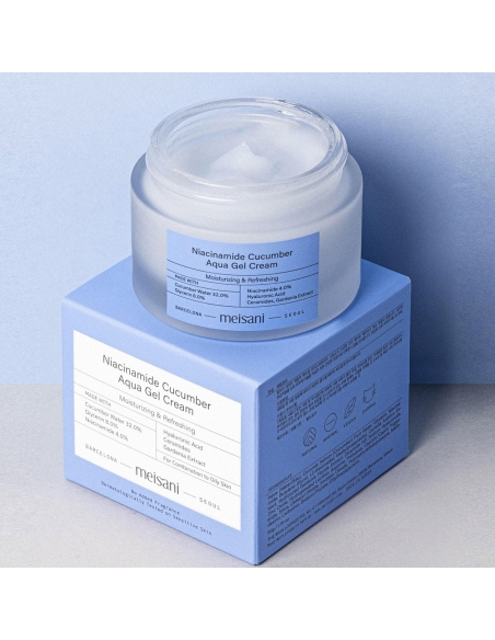 Meisani Niacinamide Cucumber Aqua Gel Cream 50g