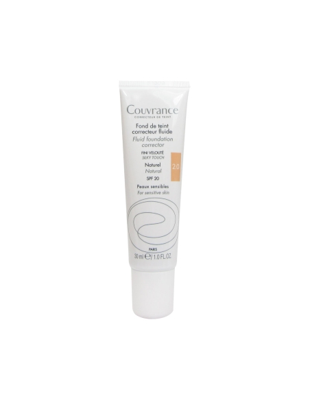 Avène Couvrance Base Fluida Corretora 2.0 Natural 30ml