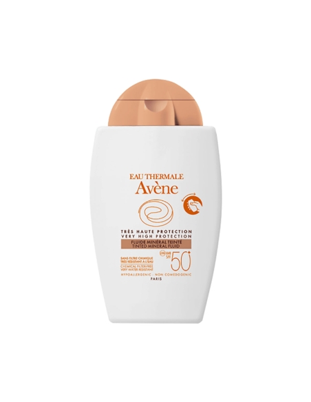 Avène Solar Fluido Mineral com Côr SPF50+ 40ml