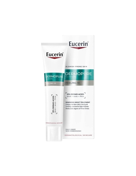 Eucerin DermoPure Clinical Peeling 10 Cuidado Renovador 40ml