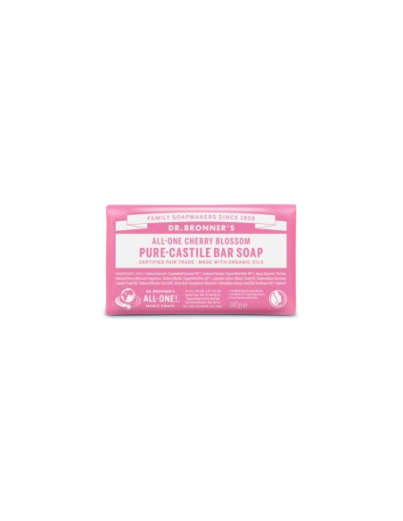 Dr. Bronner´s Sabonete de Castela Biológico Flor de Cerejeira 140g