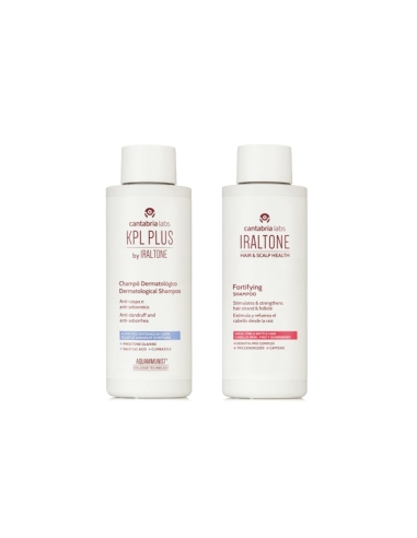 KPL Plus Pack Champô Dermatológico 200ml e Iraltone Champô Fortificante 200ml