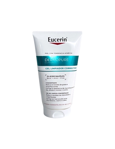 Eucerin Dermopure Gel de Limpeza Concentrado 150ml