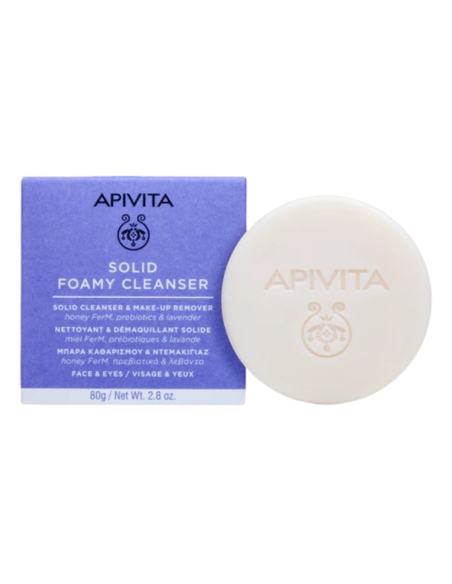 Apivita Solid Foamy Cleanser 80g