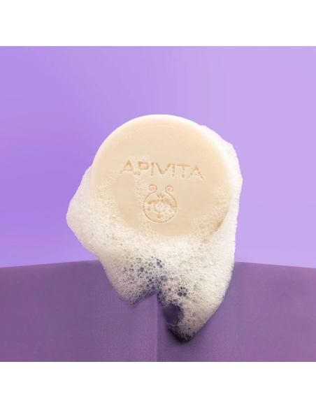 Apivita Solid Foamy Cleanser 80g