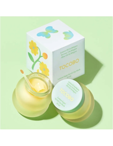 Tocobo Lemon Sugar Scrub Lip Mask 20ml