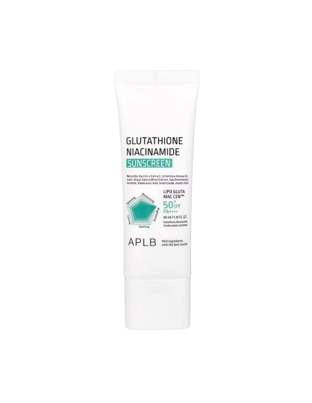 APLB Glutathione Niacinamide Sunscreen SPF50+ PA++++ 40ml