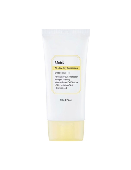 Dear Klairs All Day Airy Sunscreen SPF50+ PA++++ 50g