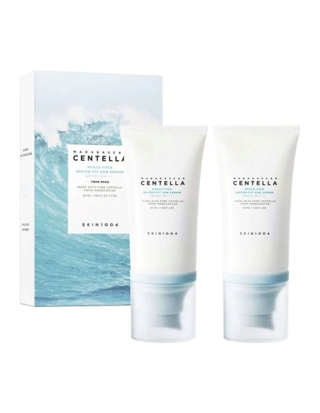 SKIN1004 Madagascar Centella Pack Hyalu-Cica Water-Fit Sérum Solar SPF50 2x50ml