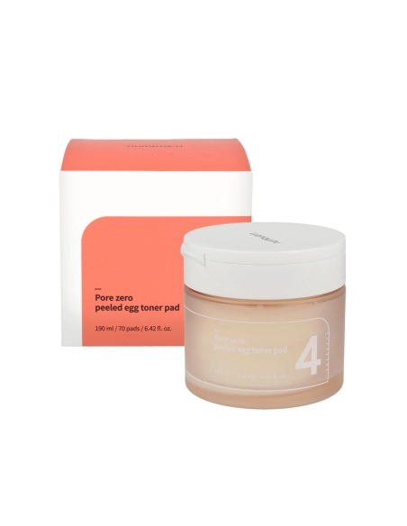 Numbuzin No.4 Pore Zero Peeled Egg Toner Pad 70uni