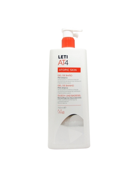 Leti AT4 Gel de Banho Gordo 750ml
