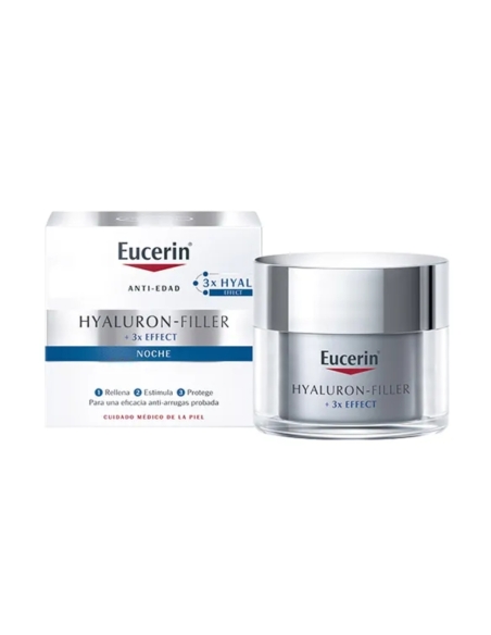 Eucerin Hyaluron-Filler 3xEffect Creme de Noite 50ml