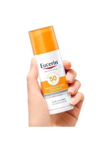 Eucerin Sun Fluido Anti-Age Rosto FPS50 50ml