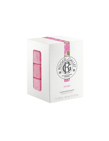 Roger Gallet Rose Sabonete Perfumado 3x100g