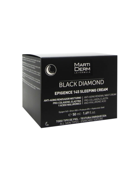 Martiderm Black Diamond Epigence 145 Sleeping Cream Creme de Noite 50ml